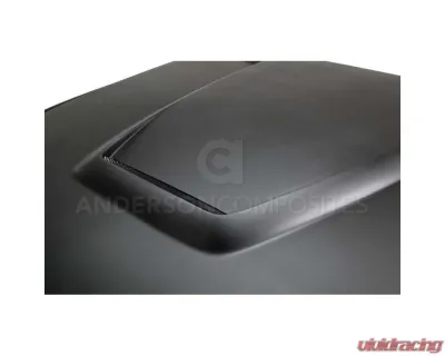 Anderson Composites Type-GR GT350 Style Hood Ford Mustang GT 2015-2017 - AC-HD15FDMU-GR-GF