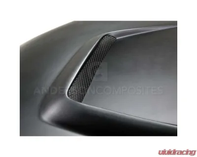 Anderson Composites Type-GR GT350 Style Hood Ford Mustang GT 2015-2017 - AC-HD15FDMU-GR-GF