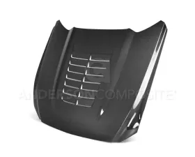 Anderson Composites Double Sided Type-GT5 Carbon Fiber Hood Ford Mustang 2015-2023
