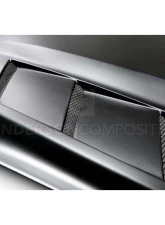 Anderson Composites Heat Extractor Fiberglass Hood Ford Mustang GT 2015-2017                                     - AC-HD15FDMU-SA-GF - Image 2