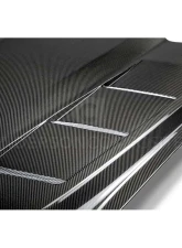 Anderson Composites Carbon Fiber Heat Extractor Hood Ford Mustang 2015-2017                                     - AC-HD15FDMU-SA-DS - Image 3