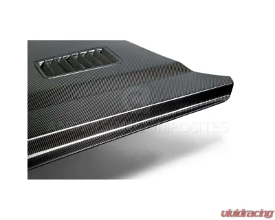 Anderson Composites Type-SN Double Sided Carbon Fiber Hood Ford Mustang GT | EcoBoost | 2015-2023 - AC-HD15FDMU-SN-DS
