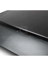 Anderson Composites Type-SN (Super Snake Style) Fiberglass Hood Ford Mustang GT 2015-2023                                     - AC-HD15FDMU-SN-GF - Image 2