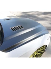 Anderson Composites Type-SN (Super Snake Style) Fiberglass Hood Ford Mustang GT 2015-2023                                     - AC-HD15FDMU-SN-GF - Image 5