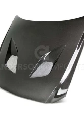 Anderson Composites Type-TT Carbon Fiber Hood Ford Mustang | EcoBoost | V6 2015-2023                                     - AC-HD15FDMU-TT-DS - Image 4