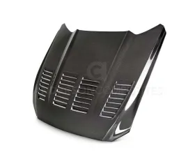 Anderson Composites Type-TW Double Sided Carbon Fiber Hood Ford Mustang | EcoBoost | V6 2015-2023
