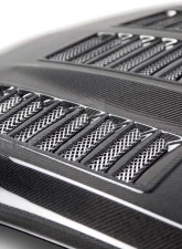 Anderson Composites Type-TW Double Sided Carbon Fiber Hood Ford Mustang | EcoBoost | V6 2015-2023                                     - AC-HD15FDMU-TW-DS - Image 4