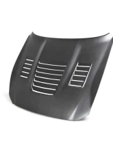 Anderson Composites Type-CR Double Sided Carbon Fiber Hood Ford Mustang Shelby GT350  2015-2019                                     - AC-HD15FDMU350-CR-DRY - Image 6