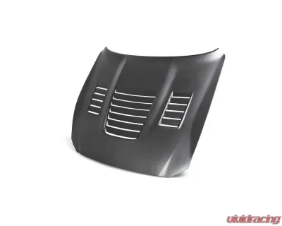 Anderson Composites Type-CR Double Sided Carbon Fiber Hood Ford Mustang Shelby GT350  2015-2019 - AC-HD15FDMU350-CR-DRY