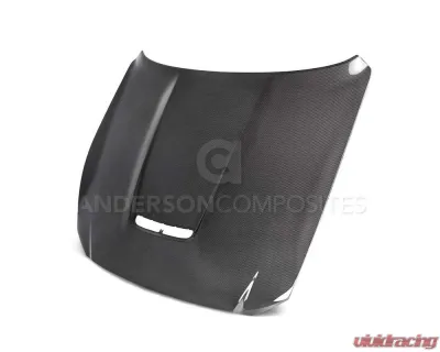 Anderson Composites Double-Sided Carbon Hood Ford Mustang GT350 2015-2023 - AC-HD15FDMU350-OE-DS