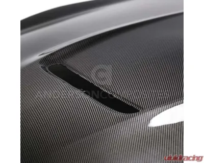 Anderson Composites Double-Sided Carbon Hood Ford Mustang GT350 2015-2023 - AC-HD15FDMU350-OE-DS