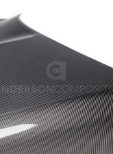Anderson Composites Double-Sided Carbon Hood Ford Mustang GT350 2015-2023                                     - AC-HD15FDMU350-OE-DS - Image 4