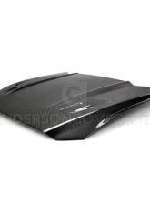 Anderson Composites Type-OE (GT Style with hood vents) Double Sided Carbon Fiber Hood Ford Mustang | EcoBoost | V6 2015-2023                                     - AC-HD15FDMUGT-OE-DS - Image 2