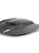 Anderson Composites Type-AZ Double Sided Carbon Fiber Hood Chevrolet Camaro 2016-2023                                     - AC-HD16CHCAM-AZ-DS - Image 2