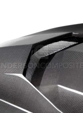Anderson Composites Type-AZ Double Sided Carbon Fiber Hood Chevrolet Camaro 2016-2023                                     - AC-HD16CHCAM-AZ-DS - Image 3