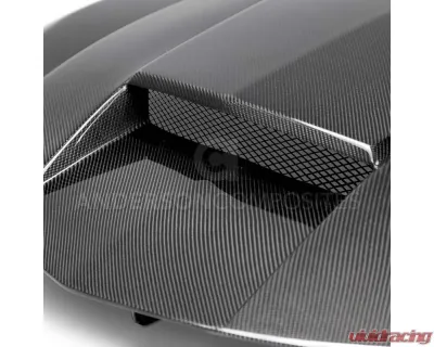 Anderson Composites Type-CP Double Sided Carbon Fiber Hood Chevrolet Camaro 2016-2020 - AC-HD16CHCAM-CP-DS