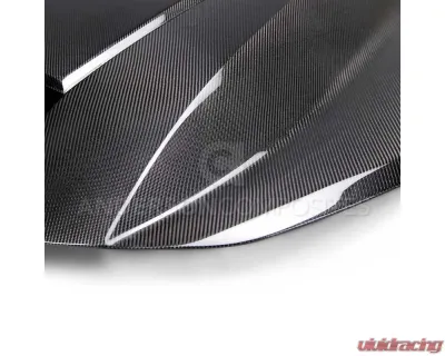 Anderson Composites Type-CP Double Sided Carbon Fiber Hood Chevrolet Camaro 2016-2020 - AC-HD16CHCAM-CP-DS