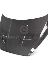 Anderson Composites Carbon Fiber Type-SA Carbon Fiber Hood Ford Focus 2015-2017                                     - AC-HD16FDFO-SA - Image 5