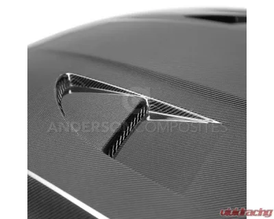 Anderson Composites Carbon Fiber Type-SA Carbon Fiber Hood Ford Focus 2015-2017 - AC-HD16FDFO-SA