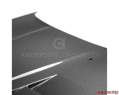 Anderson Composites Carbon Fiber Type-SA Carbon Fiber Hood Ford Focus 2015-2017 - AC-HD16FDFO-SA