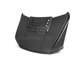 Anderson Composit's Type-OE Vented Carbon Fiber Hood Ford Raptor 2017-2020