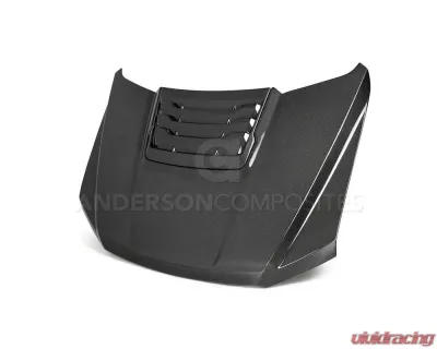 Anderson Composit's Type-OE Vented Carbon Fiber Hood Ford Raptor 2017-2020 - AC-HD17FDRA-OE