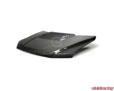 Anderson Composit's Type-OE Vented Carbon Fiber Hood Ford Raptor 2017-2020 - AC-HD17FDRA-OE