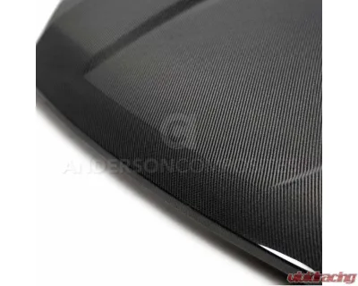 Anderson Composit's Type-OE Vented Carbon Fiber Hood Ford Raptor 2017-2020 - AC-HD17FDRA-OE