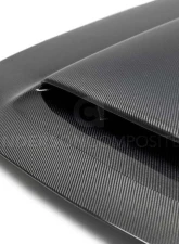 Anderson Composites Type-OE Carbon Fiber Hood Dodge Demon  2018                                     - AC-HD18DGCHDM-OE - Image 3