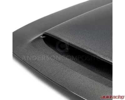 Anderson Composites Type-OE Carbon Fiber Hood Dodge Demon  2018 - AC-HD18DGCHDM-OE