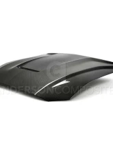 Anderson Composites Type-GR Double-Sided Carbon Fiber Hood Ford Mustang GT | EcoBoost 2018-2023                                     - AC-HD18FDMU-GR-DS - Image 2