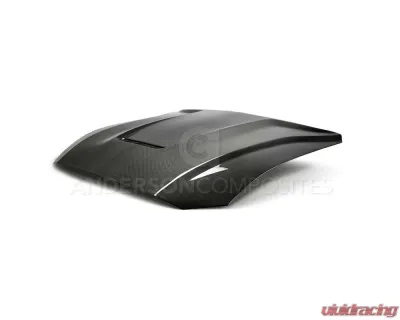 Anderson Composites Type-GR Double-Sided Carbon Fiber Hood Ford Mustang GT | EcoBoost 2018-2023 - AC-HD18FDMU-GR-DS