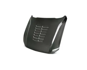 Anderson Composites Double Sided Type-GT5 Carbon Fiber Hood Ford Mustang 2018-2023
