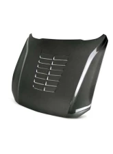 Anderson Composites Double Sided Type-GT5 Carbon Fiber Hood Ford Mustang 2018-2023                                     - AC-HD18FDMU-GT5-DS - Image 6