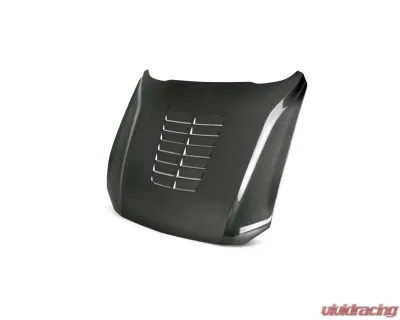 Anderson Composites Double Sided Type-GT5 Carbon Fiber Hood Ford Mustang 2018-2023 - AC-HD18FDMU-GT5-DS