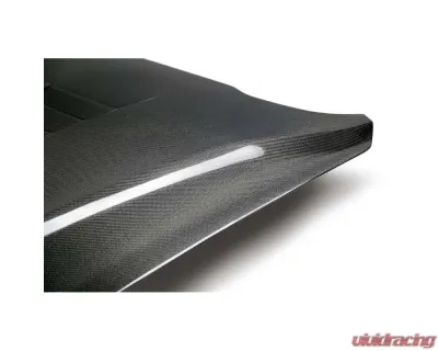 Anderson Composites Double Sided Type-GT5 Carbon Fiber Hood Ford Mustang 2018-2023 - AC-HD18FDMU-GT5-DS