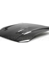 Anderson Composites Type-OE Double-Sided Carbon Fiber Hood Ford Mustang GT | EcoBoost 2018-2023                                     - AC-HD18FDMU-OE-DS - Image 2