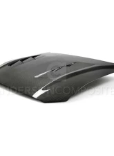 Anderson Composites Type-SA Double-Sided Carbon Fiber Hood Ford Mustang GT | EcoBoost 2018-2023                                     - AC-HD18FDMU-SA-DS - Image 2
