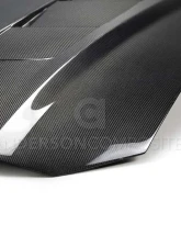 Anderson Composites Type-SA Double-Sided Carbon Fiber Hood Ford Mustang GT | EcoBoost 2018-2023                                     - AC-HD18FDMU-SA-DS - Image 4