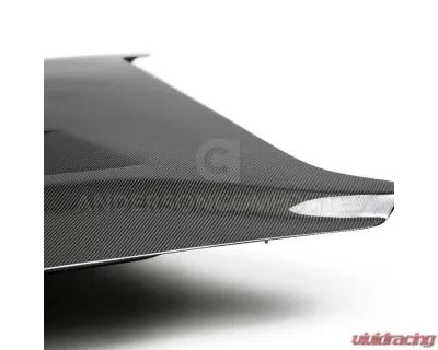 Anderson Composites Type-SA Double-Sided Carbon Fiber Hood Ford Mustang GT | EcoBoost 2018-2023 - AC-HD18FDMU-SA-DS