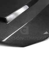 Anderson Composites Type-SN Double-Sided Carbon Fiber Hood Ford Mustang GT | EcoBoost 2018-2023                                     - AC-HD18FDMU-SN-DS - Image 4