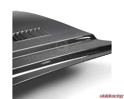 Anderson Composites Type-SN Double-Sided Carbon Fiber Hood Ford Mustang GT | EcoBoost 2018-2023 - AC-HD18FDMU-SN-DS