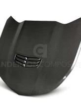 Anderson Composites Carbon Fiber Hood Type-OE Chevrolet Camaro 2019-2020                                     - AC-HD19CHCAM-OE - Image 5