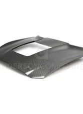 Anderson Composites Double Sided Carbon Fiber Hood for 2020-2023 Mustang Shelby GT500                                     - AC-HD20FDMU500-OE-DS - Image 2
