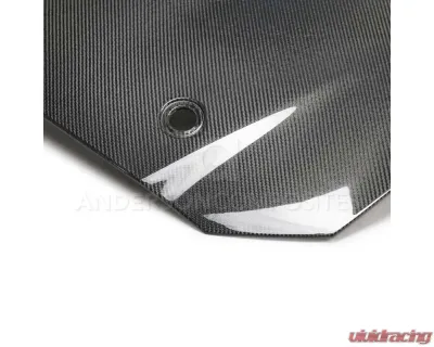 Anderson Composites Double Sided Carbon Fiber Hood for 2020-2023 Mustang Shelby GT500 - AC-HD20FDMU500-OE-DS