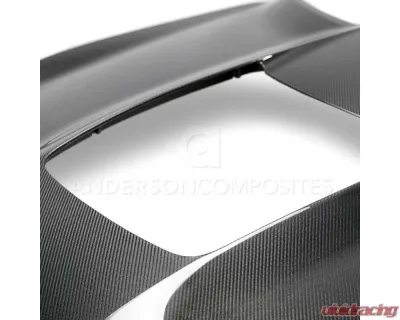 Anderson Composites Double Sided Carbon Fiber Hood for 2020-2023 Mustang Shelby GT500 - AC-HD20FDMU500-OE-DS