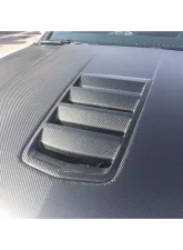 Anderson Composites Carbon Fiber Hood Vent for 2014-2015 Chevrolet Camaro SS, Z28, 1LE                                     - AC-HDS14CHCAM-Z28 - Image 4
