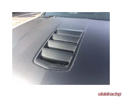 Anderson Composites Carbon Fiber Hood Vent for 2014-2015 Chevrolet Camaro SS, Z28, 1LE - AC-HDS14CHCAM-Z28