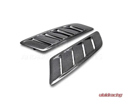 Anderson Composites Type-AB Carbon Fiber Hood Vents Ford Mustang | EcoBoost | V6 2015-2023 - AC-HV15FDMUGT-AB