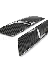 Anderson Composites Type-OE Carbon Fiber Hood Vents Ford Mustang | EcoBoost | V6 2015-2023                                     - AC-HV15FDMUGT-OE - Image 2